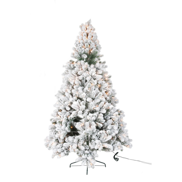 The Seasonal Aisle 185Cm Lighted Artificial Pine Christmas Tree
